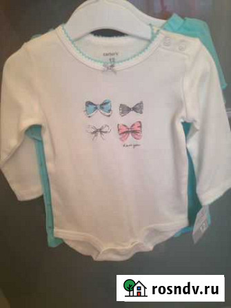 Комплект Carters 12m новый Москва - изображение 1