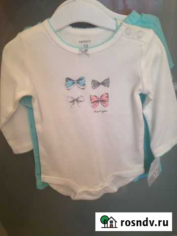 Комплект Carters 12m новый Москва - изображение 1