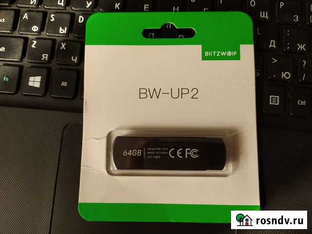 Флешка Blitzwolf BW-UP2 64гб Тольятти - изображение 1