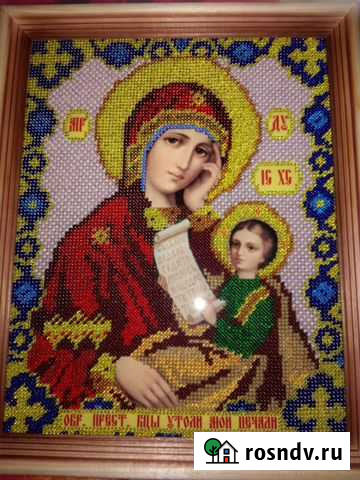 Иконы и картины вышитые бисером Тверь - изображение 1