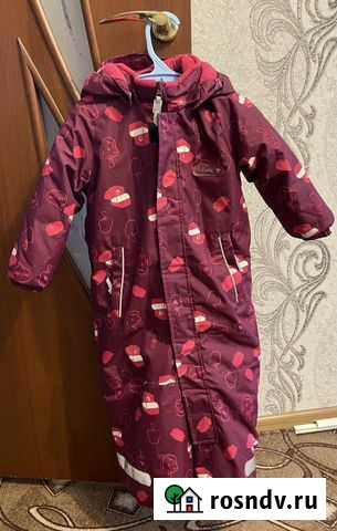 Зимний комбинезон для девочки 98 Оха - изображение 1