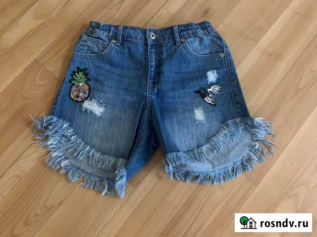 Шорты джинсовые фирмы CPS,Benetton Благовещенск - изображение 1