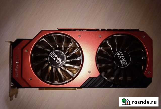 Видеокарта Nvidia GTX 980 4gb Palit Jetstream Саратов - изображение 1