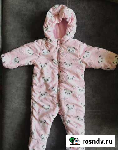 Комбинезон утепл демисезонный р. 74 Москва - изображение 1