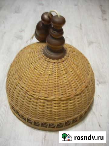 Продам плетённую люстру Белгород - изображение 1