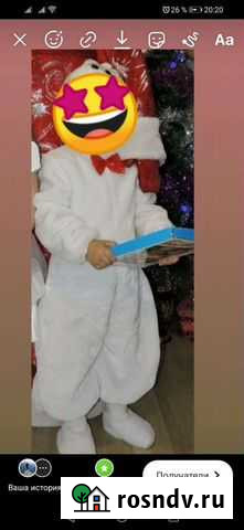 Костюм зайки (комбинезон+ушки) Астрахань - изображение 1