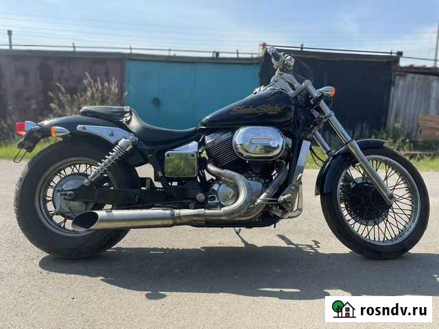Мотоцикл Honda Shadow 400, 2000. Без пробега по РФ Санкт-Петербург - изображение 1