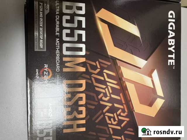 Материнская плата gigabyte B550M DS3H Нижний Новгород - изображение 1
