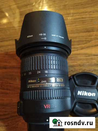Объектив nikon 18-200 Таганрог - изображение 1