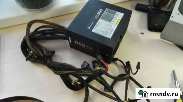 Блок питания corsair vs 550w Магнитогорск - изображение 1