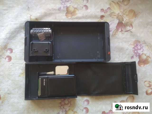 Бритва Эра-100, полный комплект Снегири - изображение 1