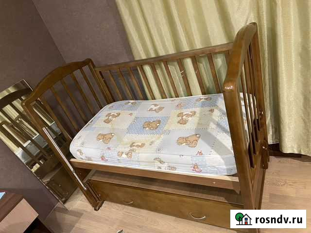 Детская кровать с маятником Краснодар - изображение 1