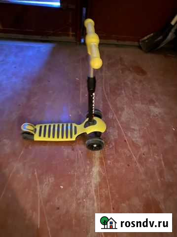 Самокат детский трехколесный бу Тюмень - изображение 1