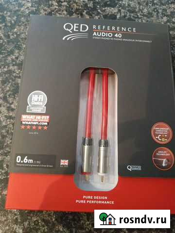 Кабель межблочный QED Reference Audio 40 (0,6m ) Калининград - изображение 1