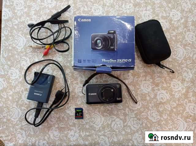 Фотоаппарат Canon PowerShot SX210IS Владимир - изображение 1