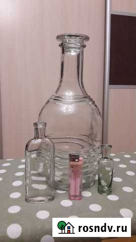 Стеклянный графин и два пузырька Красноярск - изображение 1