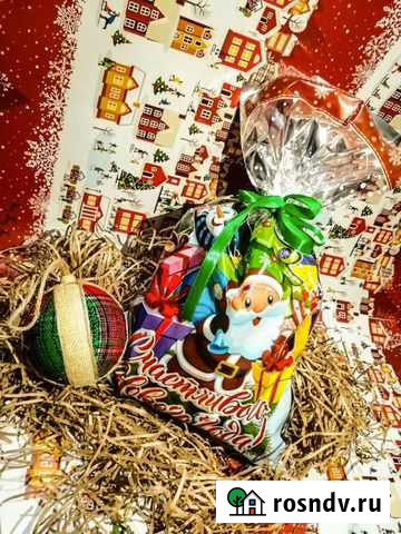 Новогодние сладкие подарки детям, кульки, наборы Челябинск - изображение 1