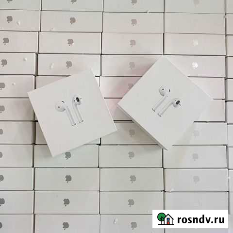 Airpods 2 оригинал чип airoha Кострома - изображение 1