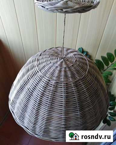 Абажур плетеный Астрахань - изображение 1