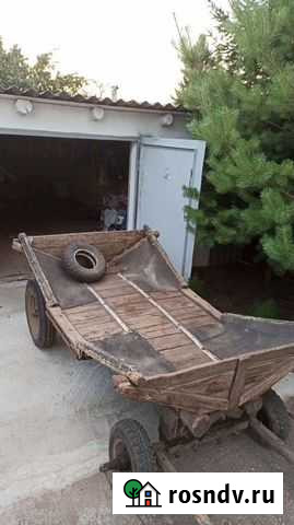 Телега для лошади на резиновом ходу Куркино - изображение 1