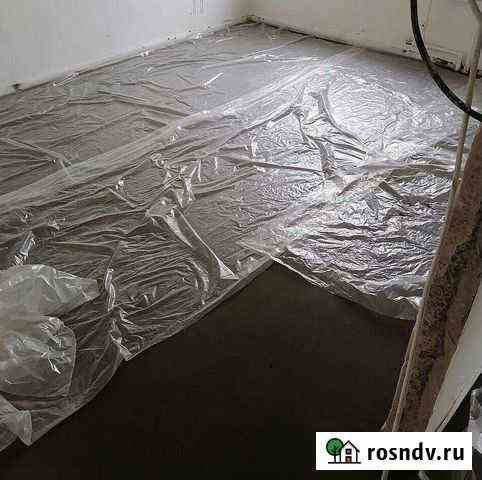 Полусухая стяжка пола Москва