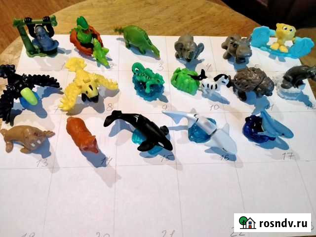 Игрушки из киндер сюрприза Natoons Новосибирск - изображение 1