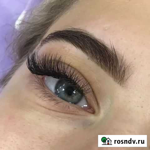 Наращивание ресниц и оформление бровей Шилово - изображение 1