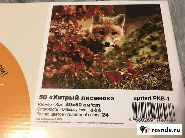 Картина по номерам 40х50 Петрозаводск - изображение 1