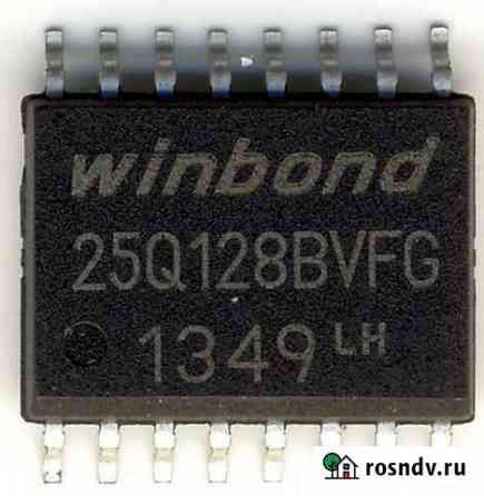 Winbond 25q128bvfg Тара