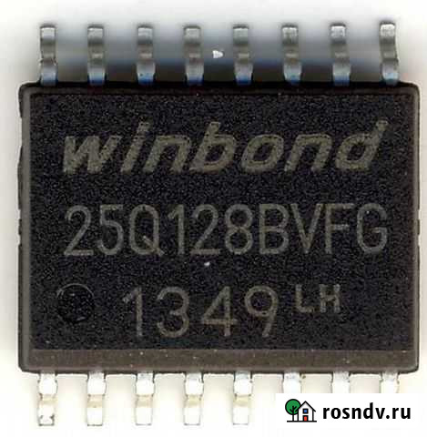 Winbond 25q128bvfg Тара - изображение 1