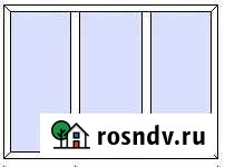 Пластиковое окно глухое Самара - изображение 1