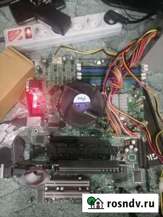 Материнская плата 775 ddr2 Псков - изображение 1