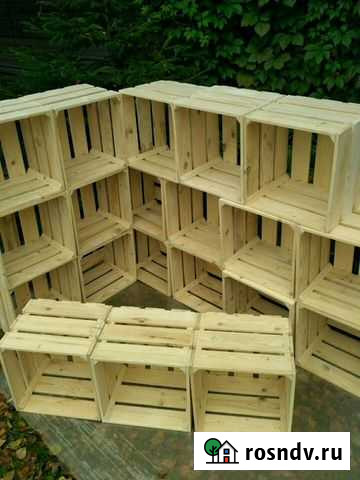 Деревянные декоративные ящики полочки декор лофт Москва - изображение 1