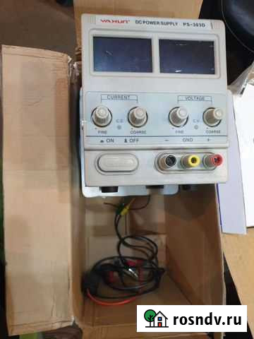 Блок питания лабораторный 0-30 В yaxun ps 303d Чебоксары - изображение 1