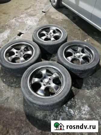 Литые диски r17 5x114 3 Уфа - изображение 1