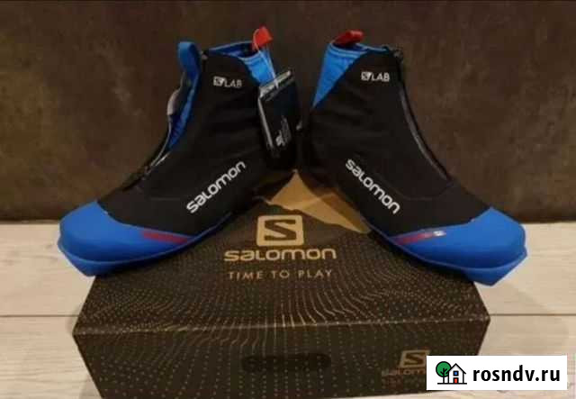 Лыжные ботинки Salomon S/Lab classic, новые Москва - изображение 1