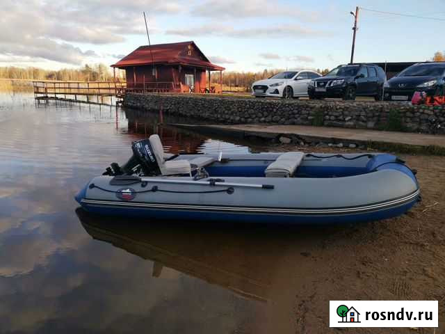 Пвх лодка grouper-400 с мотором suzuki DT 9.9(15) Санкт-Петербург - изображение 1