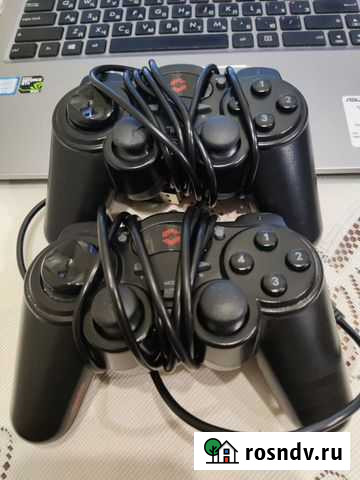 Геймпад (gamepad) 2шт, Thunderstrike SL-6515-BK-V2 Москва - изображение 1