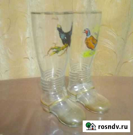 Бокалы сапожки СССР Ессентуки - изображение 1