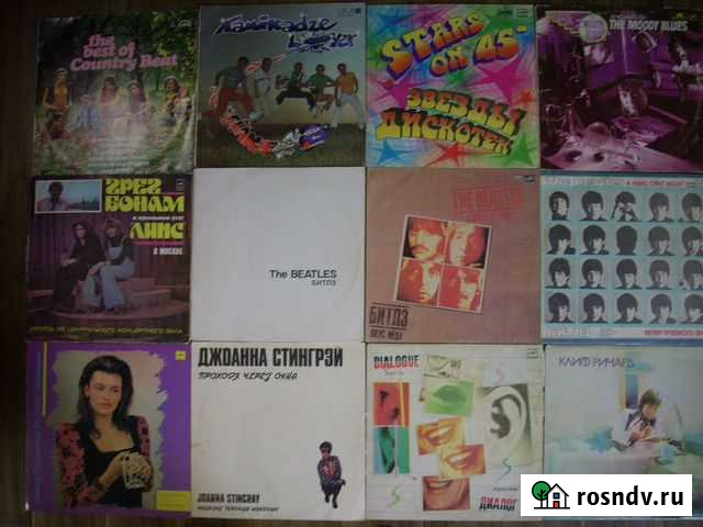 Винил-Рок-Битлз.Д.Стингрэй,Elan,Leaps,Country Челябинск - изображение 1
