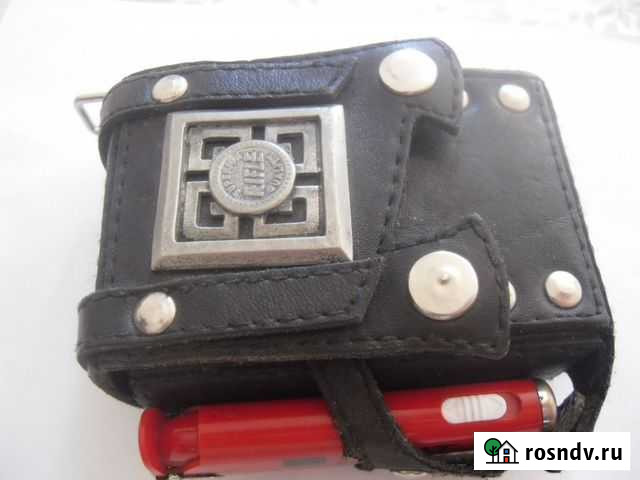 Сумка под сигаретную пачку и зажигалку кожа Воронеж - изображение 1