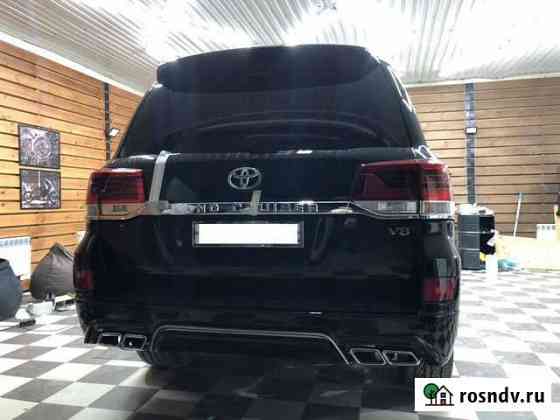 Задний бампер Black Edition для Land Cruiser 200 Одинцово