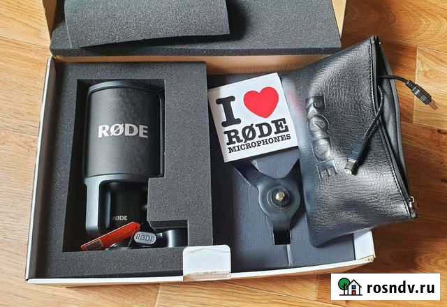 Rode NT USB - студийный конденсаторный микрофон Барнаул - изображение 1