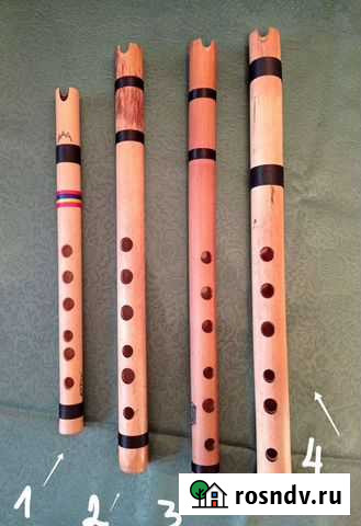 Индейские бамбуковые флейты;кены,кеначо,панфлейты Санкт-Петербург - изображение 1