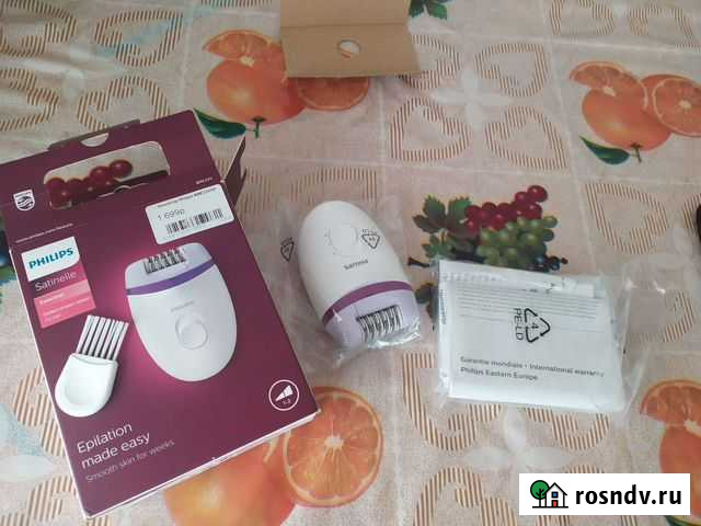 Эпилятор Philips новый на гарантии Новоуральск - изображение 1