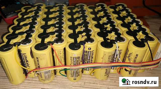 Новые аккумуляторы li-ion 36V, 30Ач 2 года гарант Вологда - изображение 1