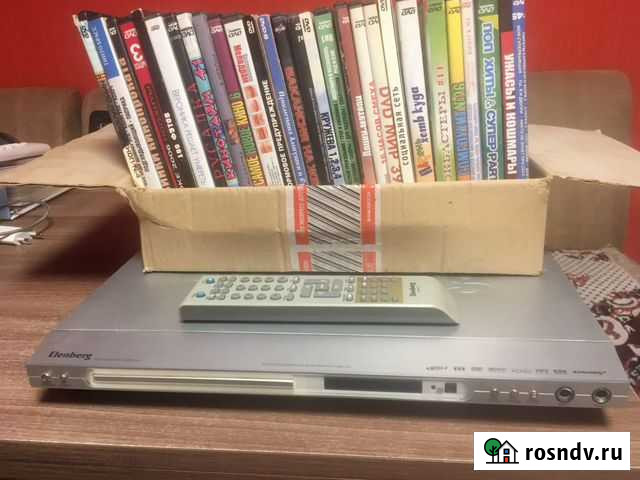 DVD плеер+диски Майкоп - изображение 1
