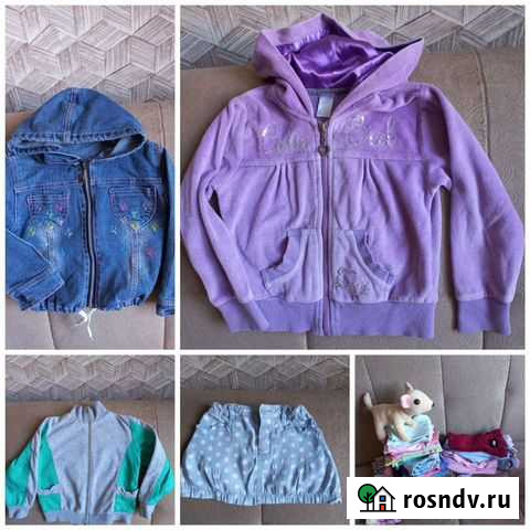 Вещи пакетом для девочки 4-5лет Краснодар - изображение 1