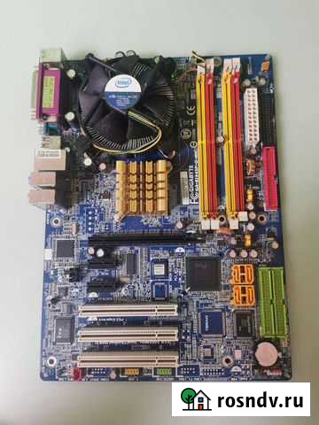 Материнская плата с процессором pentium d 775 Королев - изображение 1