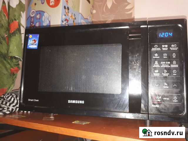 Микроволновая печь Samsung бу Орехово-Зуево - изображение 1